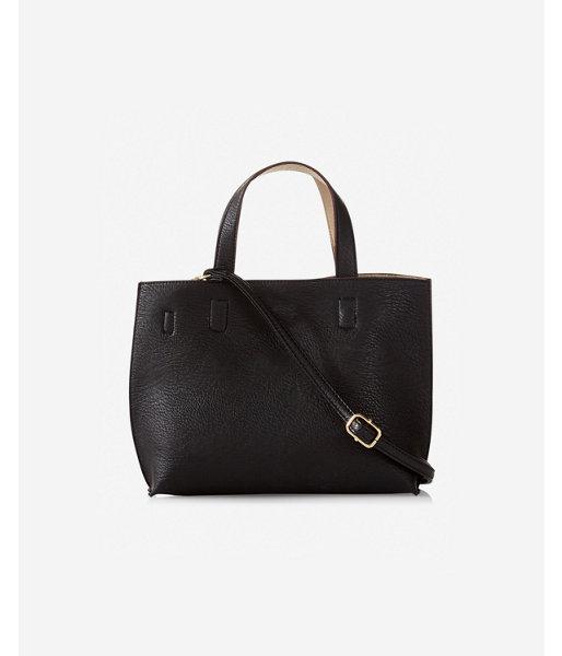 Express Street Level Mini Reversible Tote With Wristlet