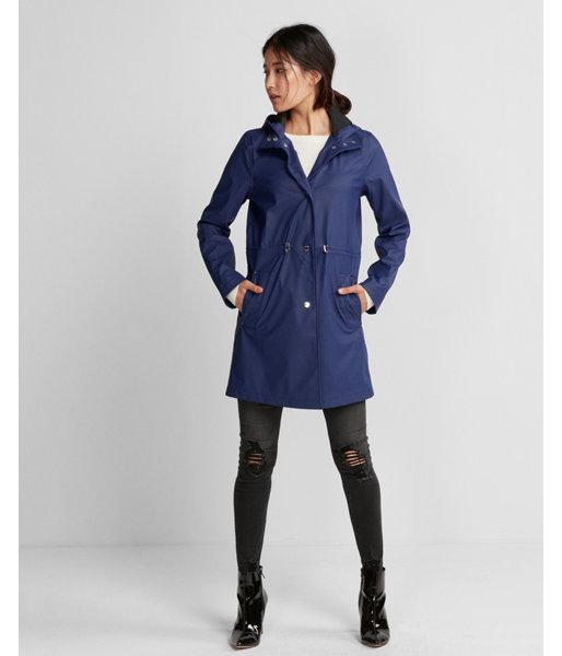 Express Womens Drawstring Raincoat