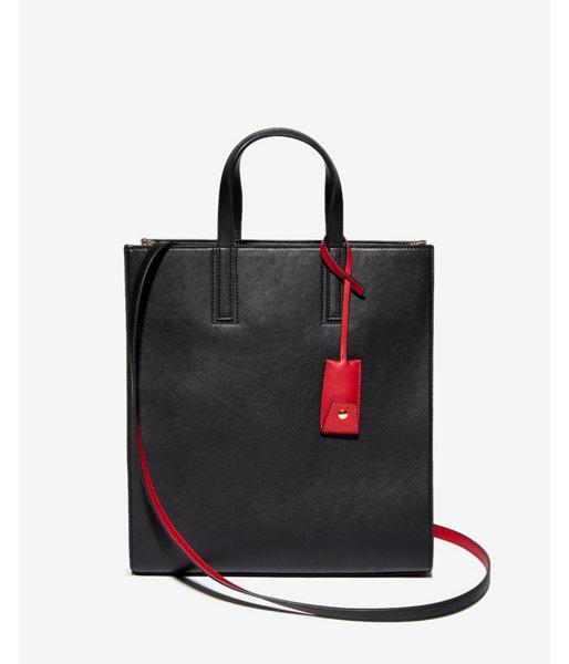 Express Womens Boxy Top Handle Tote