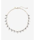 Express Womens Triangle Stone Choker Necklace