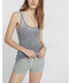 Express Womens Express One Eleven Ribbed Burnout Tank