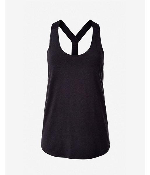 Express Womens Black Exp Core Y-back Tank