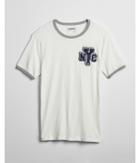Express Mens Nyc Patch Cotton Graphic Tee