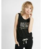 Express Womens Express One Eleven Bride Tribe Graphic Tank