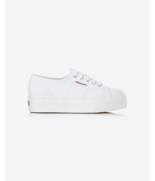 Express Womens Superga White Platform