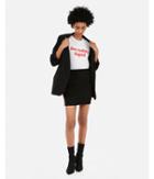 Express Womens Express One Eleven Not Today Cupid Graphic Easy Tee