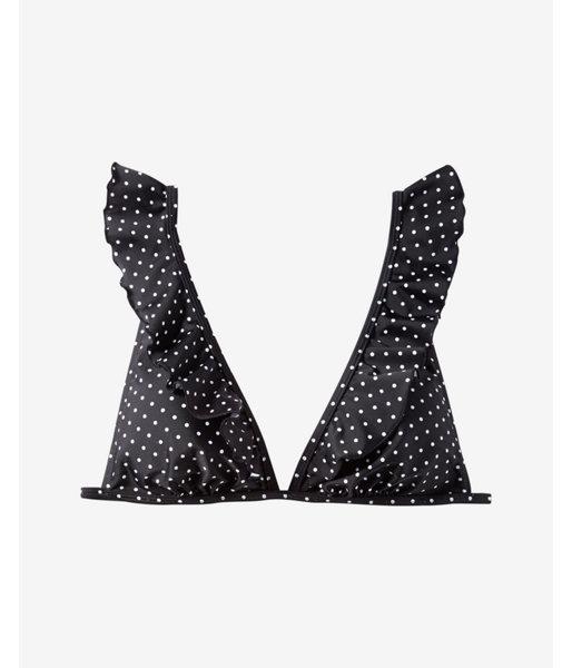 Express Ruffle Strap Triangle Bikini