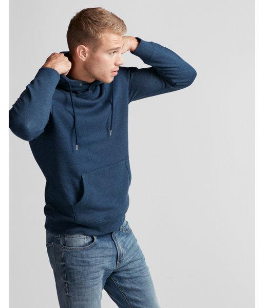 Express Mens Fleece Popover Hooded