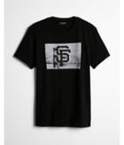 Express Mens San Francisco Giants Black Graphic Tee