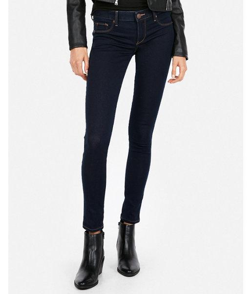 Express Womens Low Rise Extreme Stretch Jeggings