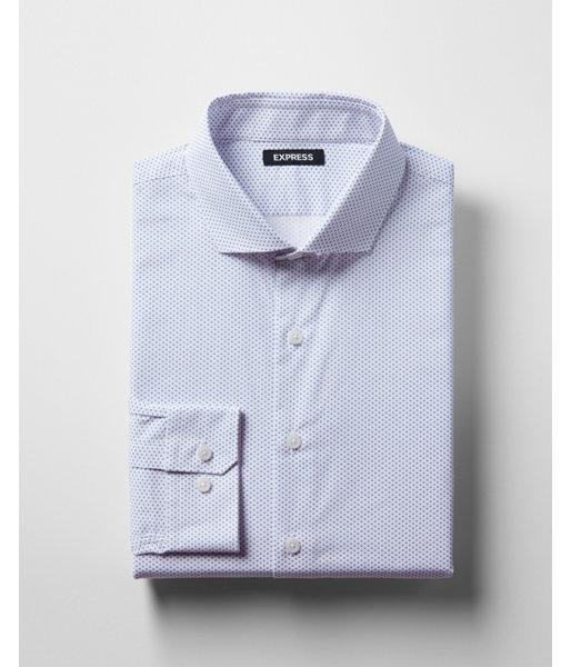 Express Mens Extra Slim Pattern Dress