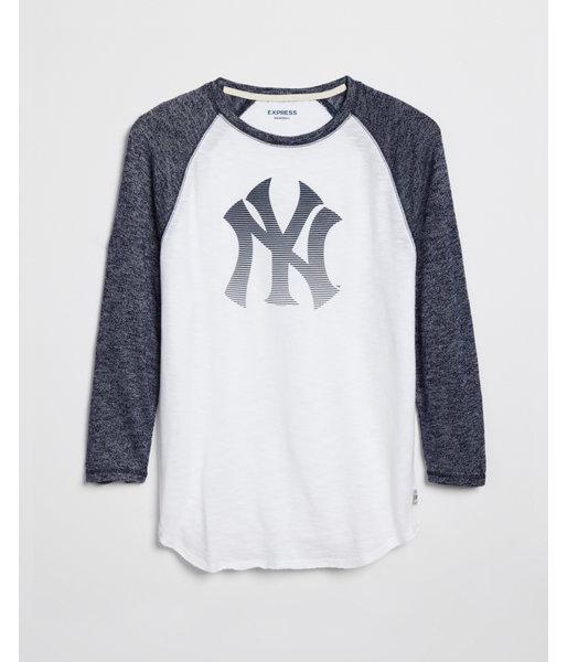 Express Mens New York Yankees Baseball Tee