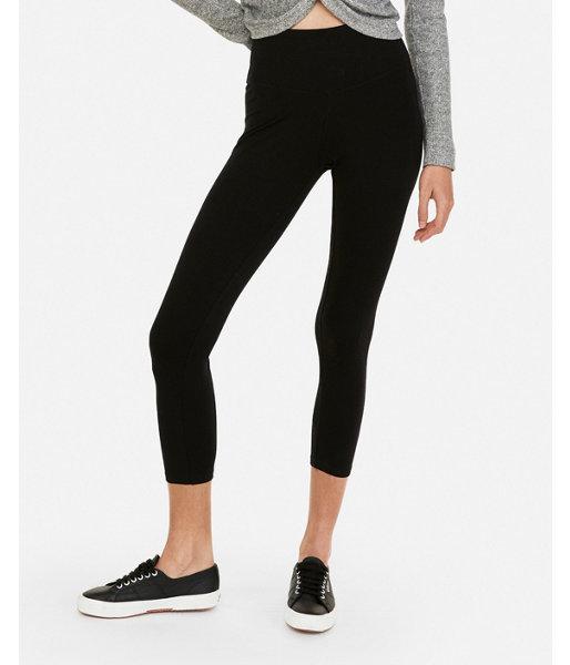 Express Womens High Waisted Slimming Cropped