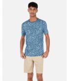 Express Mens Tropical Short Sleeve Crew Neck Tee