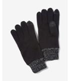 Express Mens Plaited Touchscreen Compatible Gloves