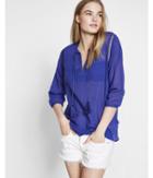 Express Lace-up Tassel Beach Cover-up