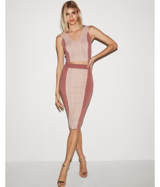 Express Womens Color Block Stretch