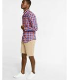 Express Soft Wash Checked Button-down