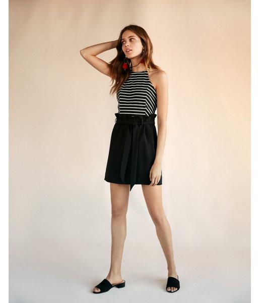Express Womens Sash Tie Waist Pencil