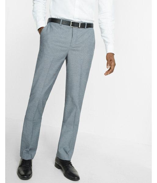 Express Mens Classic Agent Stretch Cotton Diamond Dress Pant