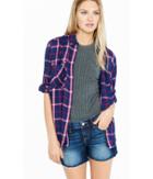 Express Women's Shorts 4 Low Rise Raw Hem Cutoff Denim