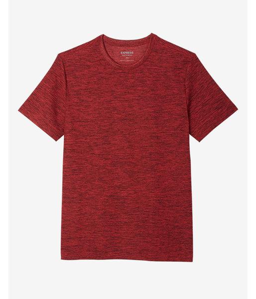 Express Mens Solid Performance Crew Neck Tee