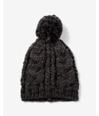 Express Mens Cable Knit Pom Beanie