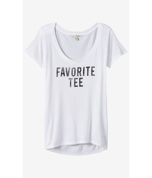 Express Women's Tees Express One Eleven Favorite Graphic T-shirt