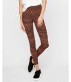 Express Womens High Waisted Sexy Stretch Printed