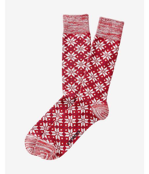 Express Mens Snowflake Print Dress