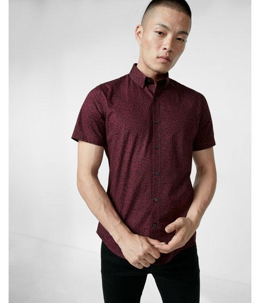 Express Fitted Floral Pattern Short
