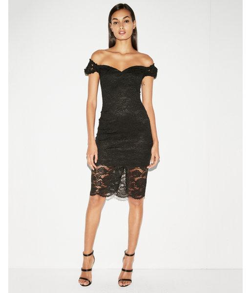 Express Womens Off The Shoulder Lace
