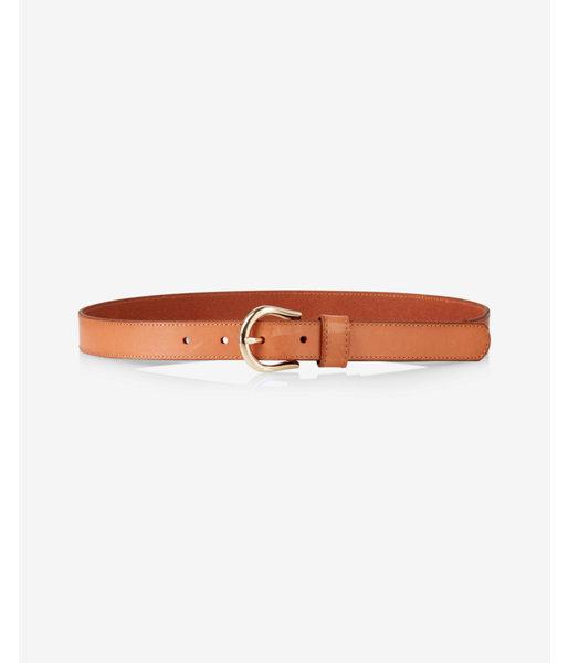 Express Womens Leather Buckle Belt