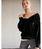 Express Womens Off The Shoulder Velour