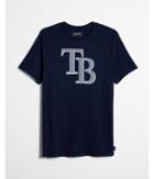 Express Mens Tamba Bay Rays Crew Neck Graphic Tee