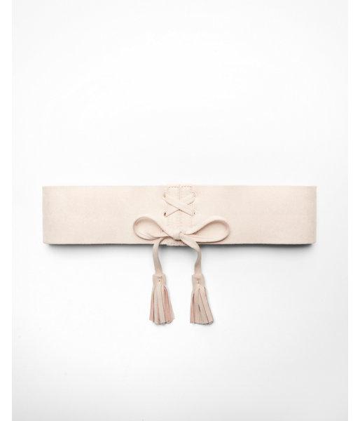 Express Womens Lace Up Corset Belt