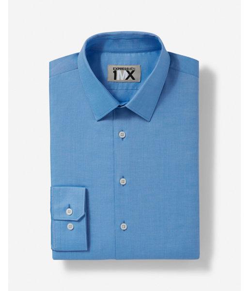 Express Mens Slim Fit Easy Care Oxford