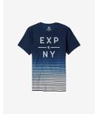 Express Mens Dip Dye Exp Dash Graphic T-shirt