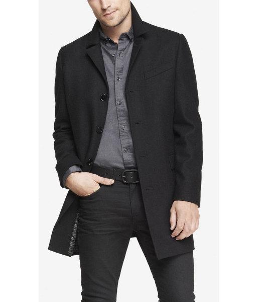 Express Wool Blend Topcoat