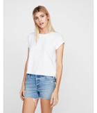 Express Womens Express One Eleven Abbreviated Boxy Tee