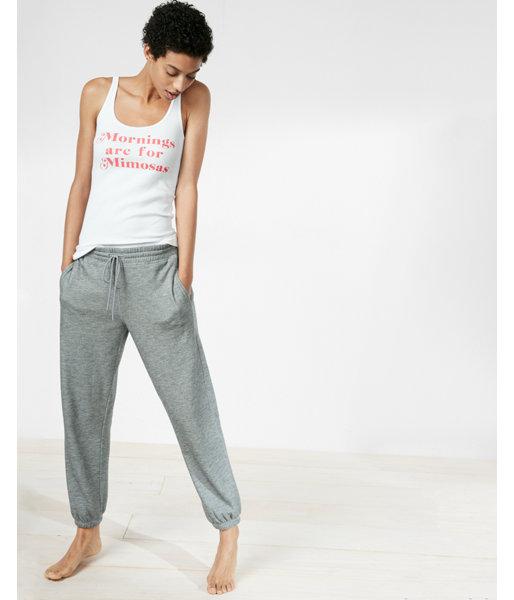 Express Mimosa Mornings Scoop Neck Tank