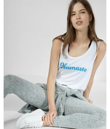 Express Namaste Graphic Tank