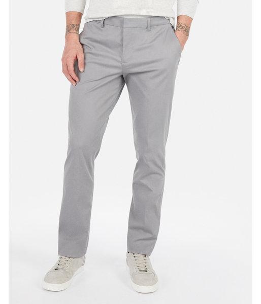 Express Mens Slim Performance Stretch Easy Care Cotton