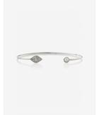 Express Womens Evil Eye Open Bangle Bracelet