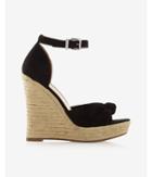 Express Knotted Espadrille Wedge
