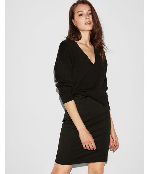 Express Womens V-neck Wedge