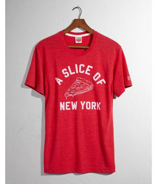 Express Mens Homage Slice Of New York Crew Neck Tee