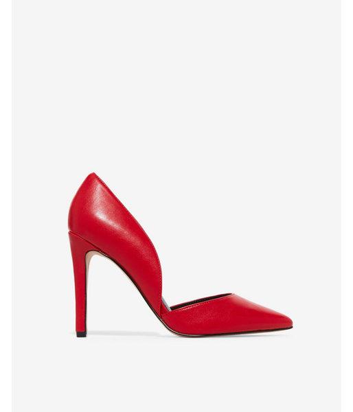 Express Womens Two-piece Pointed Toe Pumps