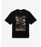 Express Mens Express Mens Brand That Unites Camo Block Graphic Oversized Heavy Weight Tee