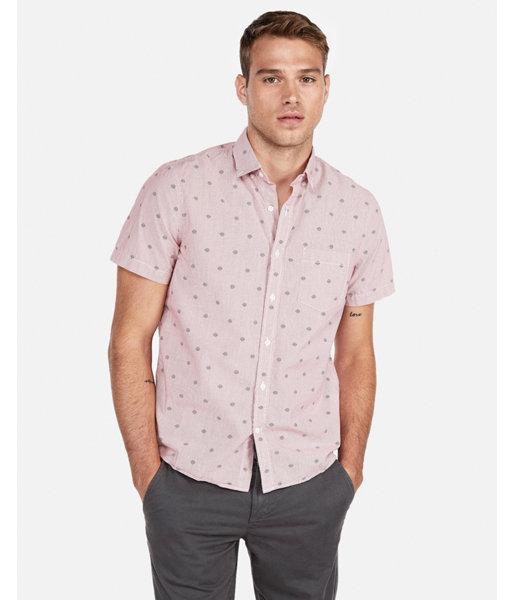 Express Mens Classic Geometric Striped Short
